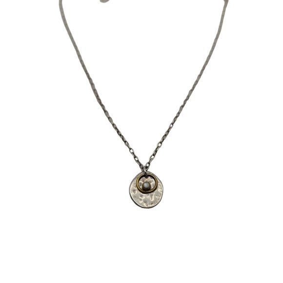 Silpada Jewelry - Silpada 925SS, Bronze, River Shell Necklace N1671